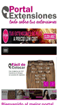 Mobile Screenshot of portalextensiones.com